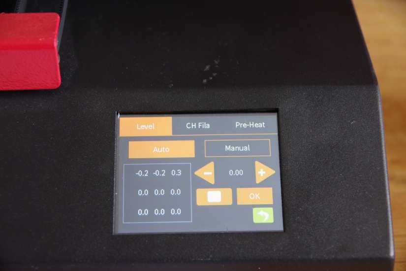 anet et4 3d printer review - auto leveling