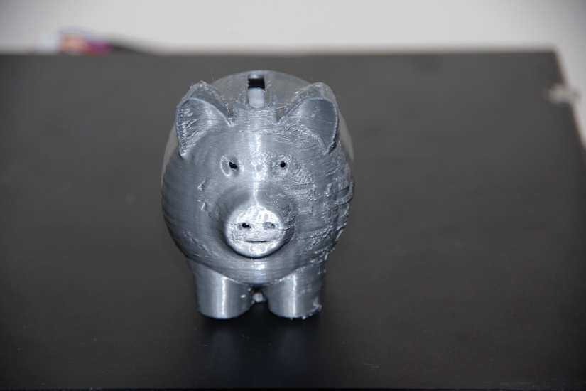 anet et4 3d printer review - piggy bank