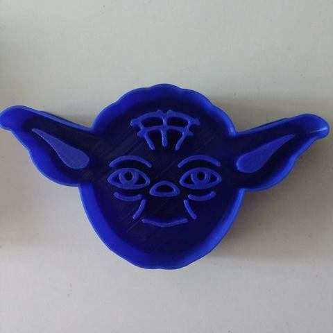 Best 3d printed star wars models - yoda cookie cutter