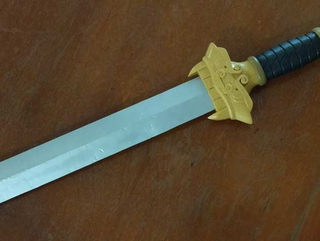best 3d printable disney designs mulan sword