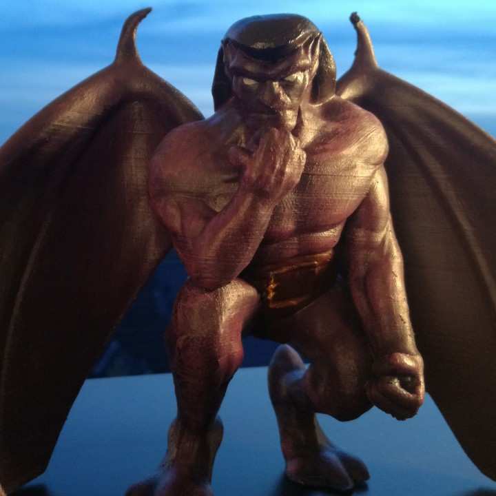 best disney 3d prints - gargoyles goliath
