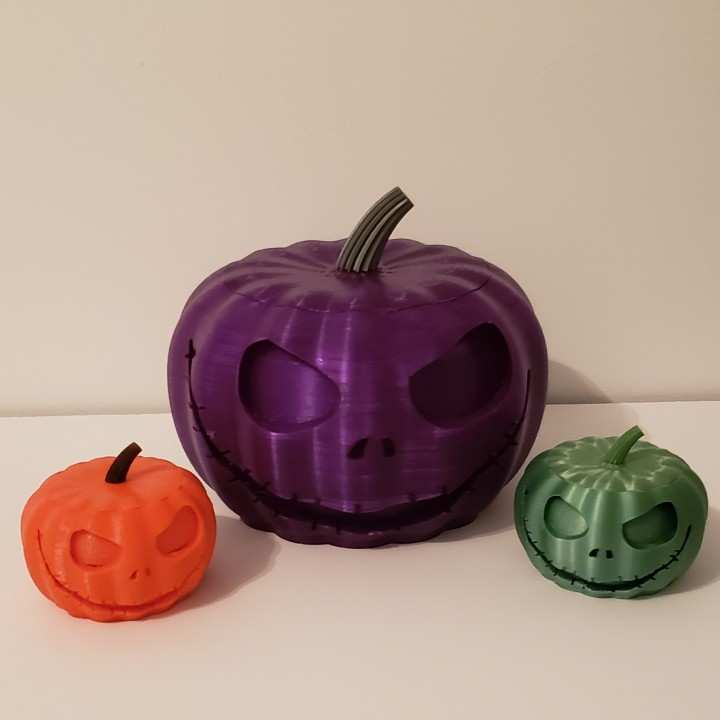 best disney 3d printables - jack skellington pumpkin nightmare before christmas