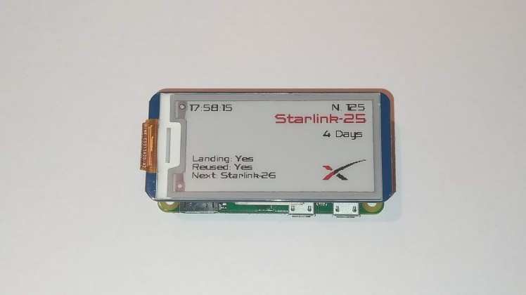 Best Electromaker Community Projects May 2021 Edition - Raspberry Pi SpaceX Tracker