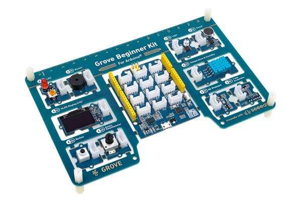 best holiday presents for makers diyers 2020 - seeed studio grove beginner kit for arduino