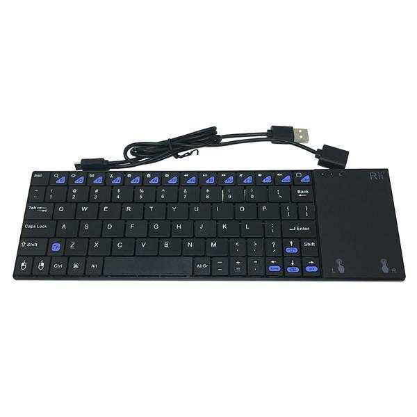 best raspberry pi wireless keyboard with trackpad - rii k12+