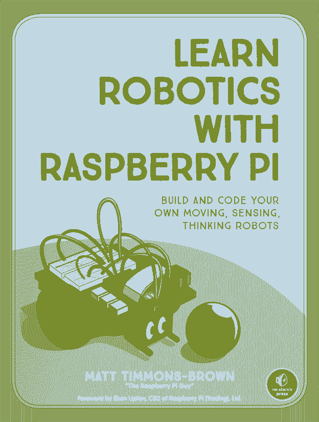 Book Review: Learn Robotics With Raspberry Pi - cover