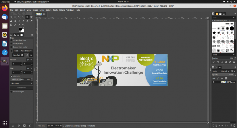 raspberry pi as a desktop replacement - gimp on the raspberry pi photo editing