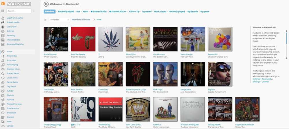 raspberry pi music server - raspberry pi music streamer madsonic