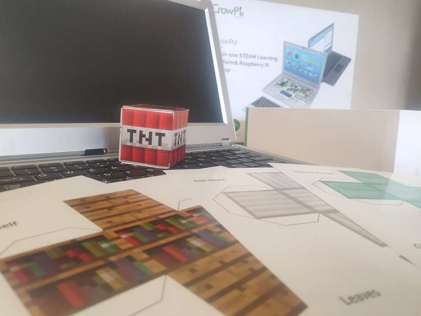 CrowPi2 Minecraft Blocks - elecrow crowpi2 review