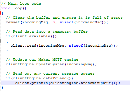 how to make a custom iot application - mqtt framework