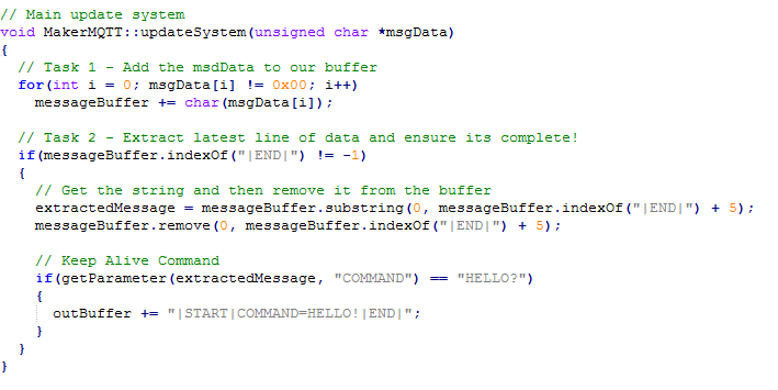 how to make a custom iot application - mqtt framework