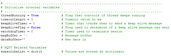 mqtt pub and sub server subscribing