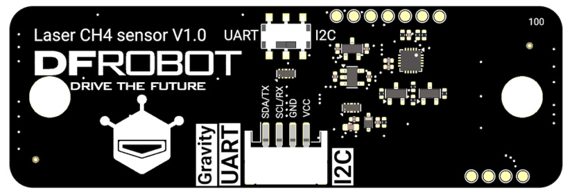  DFRobot Gravity SEN0654 laser methane sensor - form factor