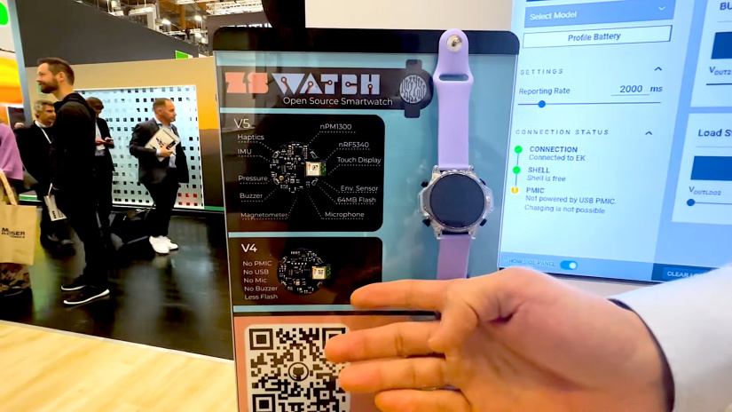 Nordic pmic demo - zs smart watch