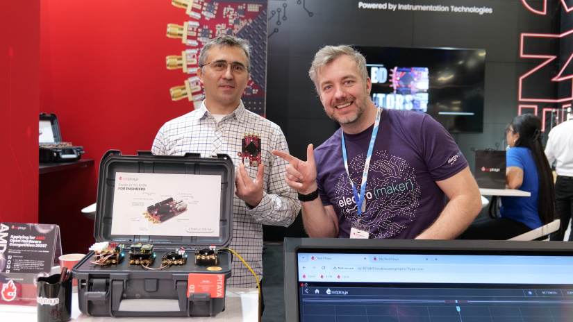 Nico from Red Pitaya shows us the new Red Pitata GEN2