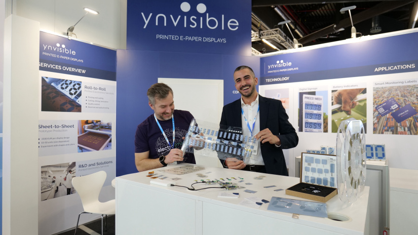 The Ynvisible booth at Embedded World 2025