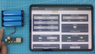 ESP32-S3 PowerFeather Demonstrations
