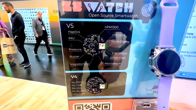 zswatch. open source smartwatch