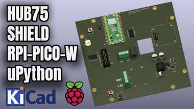 Rpi Pico Controlled Matrix Display - Hub75 Style