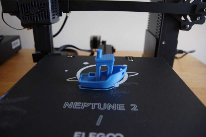 elegoo neptune 2 3d printer review benchy