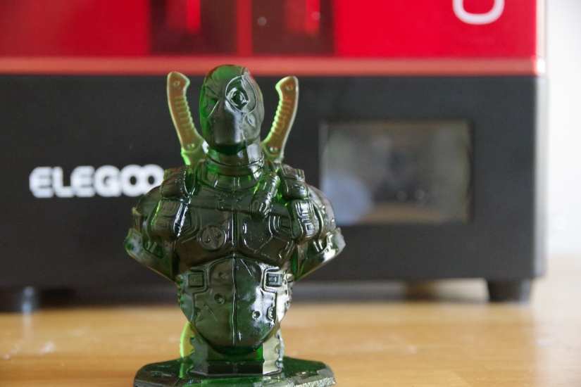 Elegoo Saturn 4K 3D Printer Review - Eastman Deadpool Bust