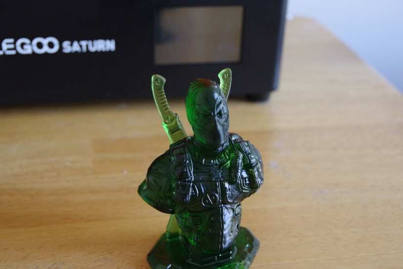 Elegoo Saturn 4K 3D Printer Review - Deadpool Bust