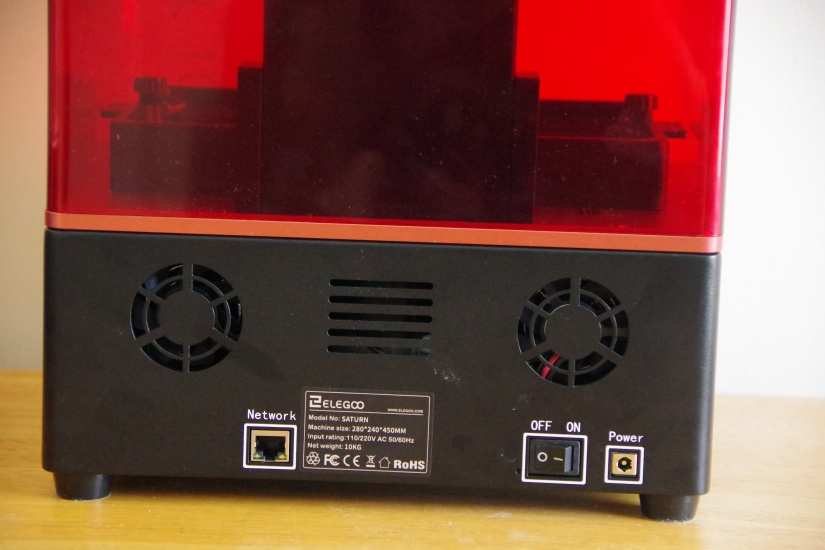 Elegoo Saturn 4K 3D Printer Review - Elegoo Saturn 4K Ethernet LAN