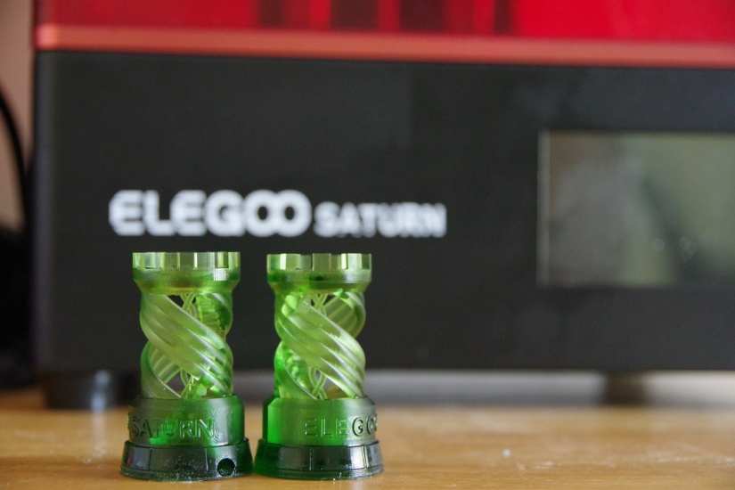 Elegoo Saturn 4K 3D Printer Review - Elegoo Rook