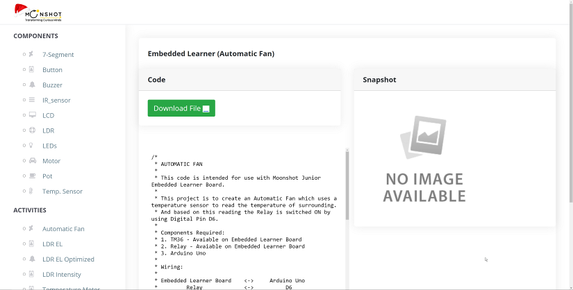 Embedder Learner Code Examples