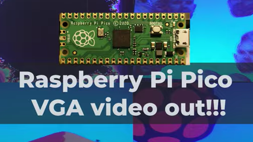 Generating VGA Video Output using Raspberry Pi Pico