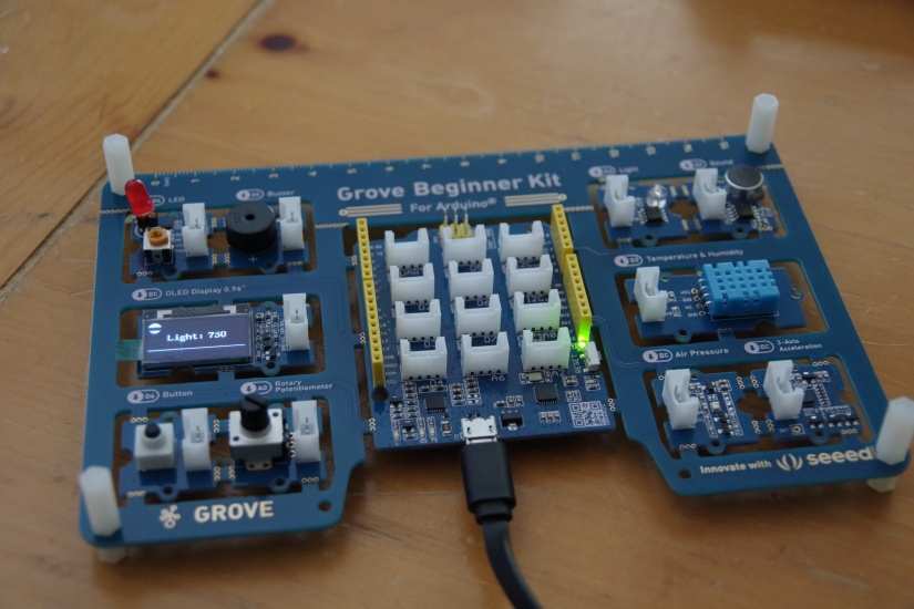 Kit débutant Grove pour Arduino® - Seeed Studio