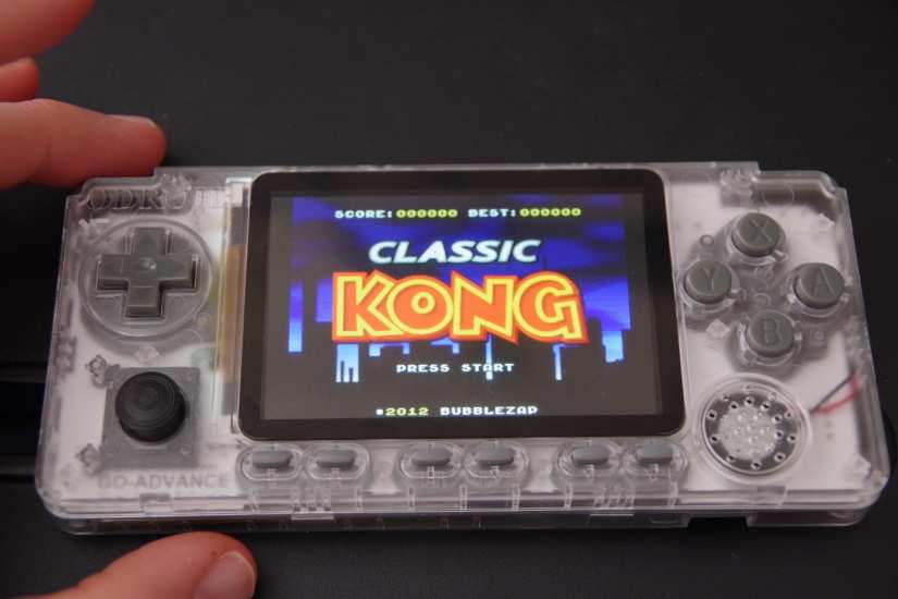 odroid go advanced kong