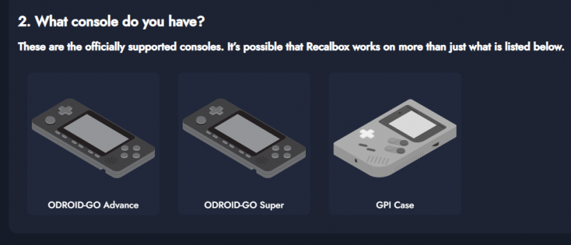 how to install recalbox on odroid go advance - image