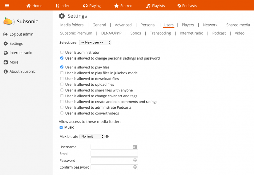how to install subsonic on the raspberry pi - users