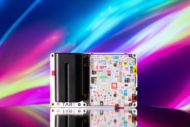 M5Stack Tab5 - back of product