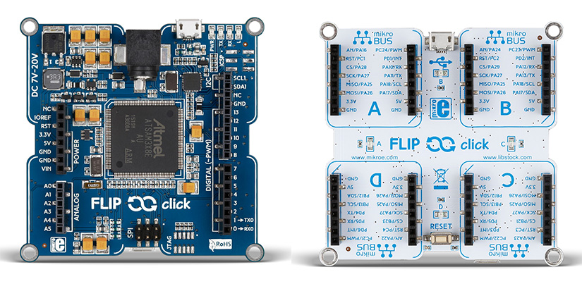 Flip and Click board