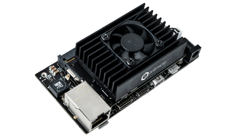 Antmicro's baseboard for Jetson Nano and Xavier SOMs