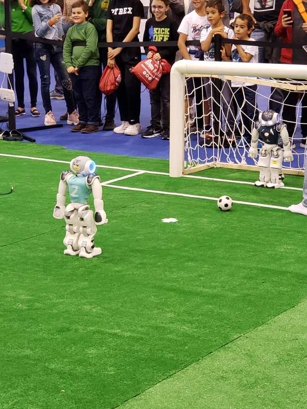 robot footballers maker faire rome 2019