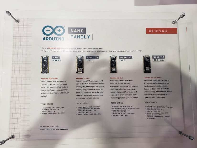 maker faire rome 2019 arduino nano everyday