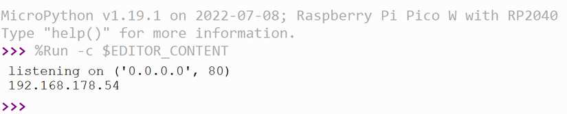 Showing the IP number in the RELP