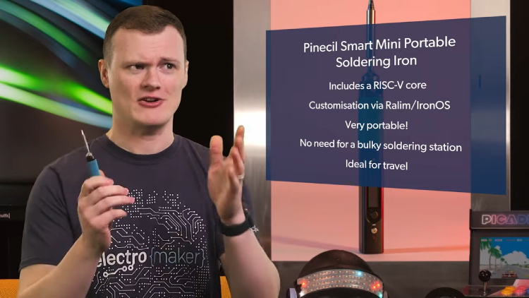 Pinecil Smart Mini Portable Soldering Iron Features