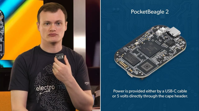 Pocketbeagle 2 IO Expansion and Power