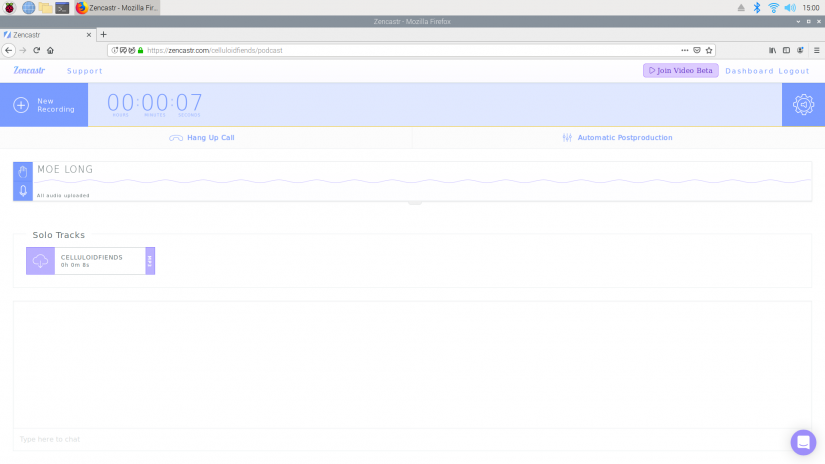 raspberry pi podcast recorder - zencastr