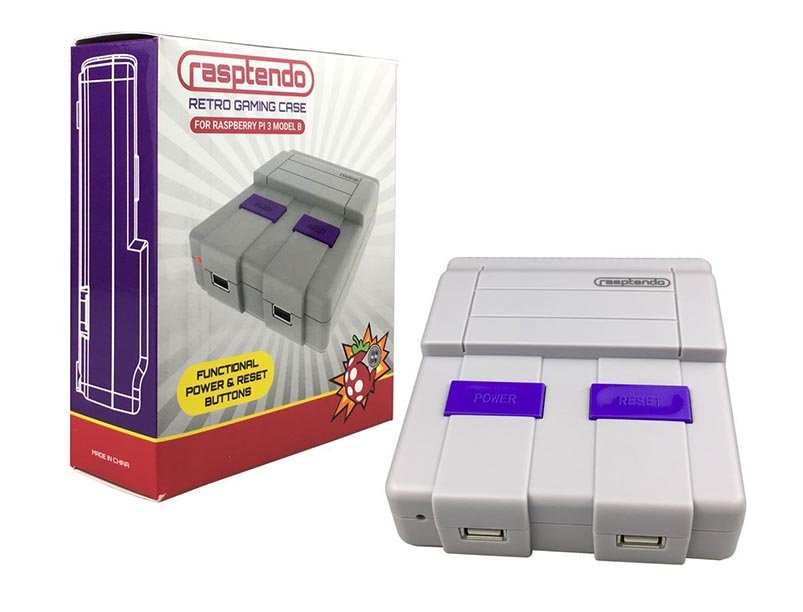 Best Raspberry Pi Cases - rasptendo snes raspberry pi case