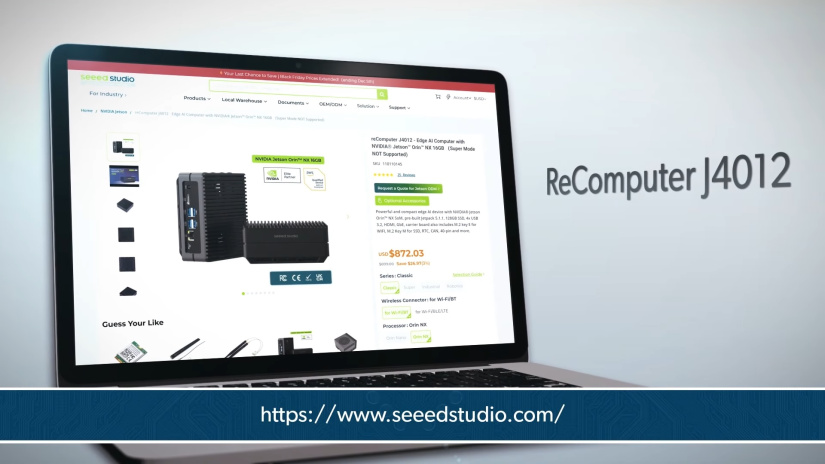 Recomputer J4012 Seeed Studio product page
