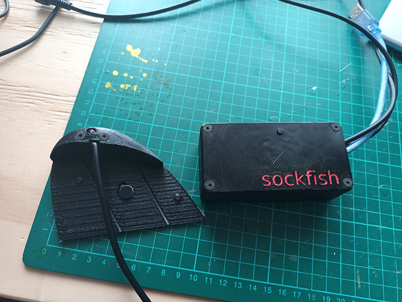 Sockfish show based chess computer