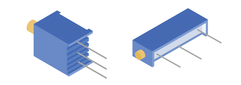 what is a resistor - trimmer resistors