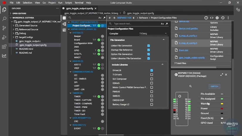 Dev Environment and Code Composer Studio