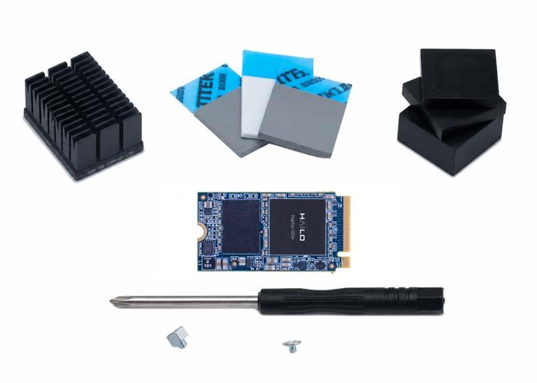 Hailo-10H M.2 Key M 2242 4GB AI acceleration module starter kit