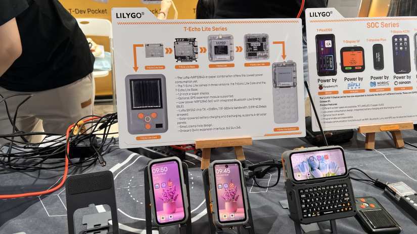 LilyGo so just their impressive hardware lineup